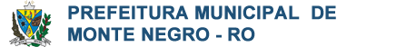 Portal CORONA VÍRUS da Prefeitura de Monte Negro