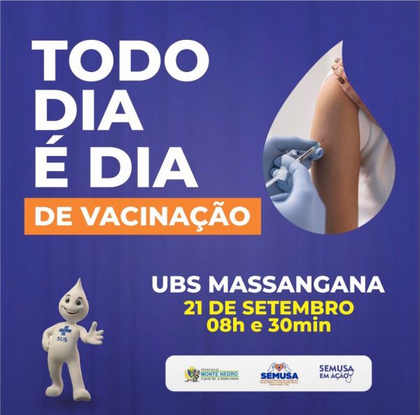 Ação de Vacinação na Vila Massangana